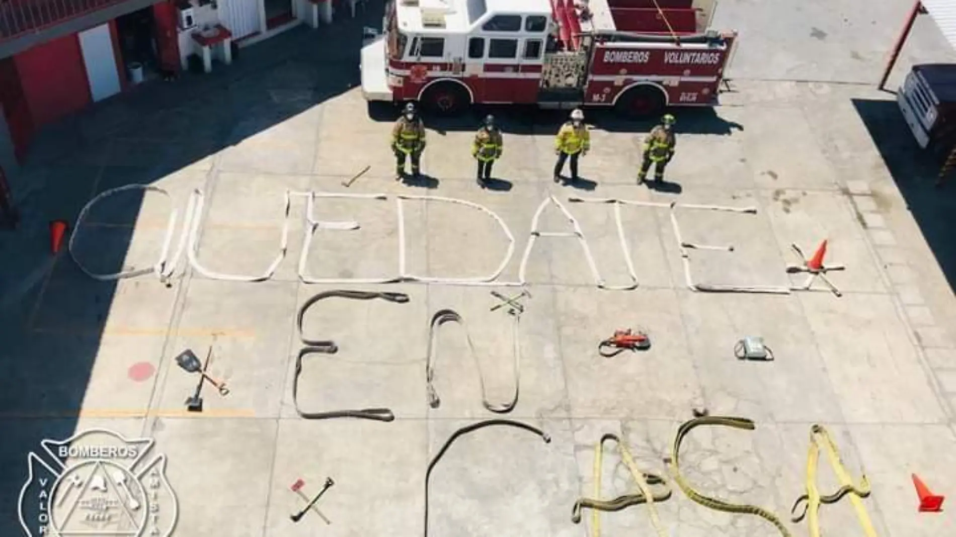 A pesar de la pandemia, siguen activos.  Cortesía Bomberos SJR.